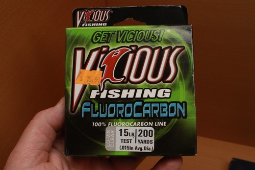 Berkley & Vicious Fishing Line 15 17 20 lb Test Lot of 4 (Two 6 lb not included) - Picture 6 of 16