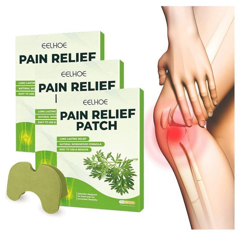 Natural Knee Pain Patch, Herbal Knee Patches for Relief, Long Lasting Relief