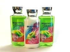 Bath  Body Works Beautiful Day Shower Gel / Wash  SEALED Lotion SET x3