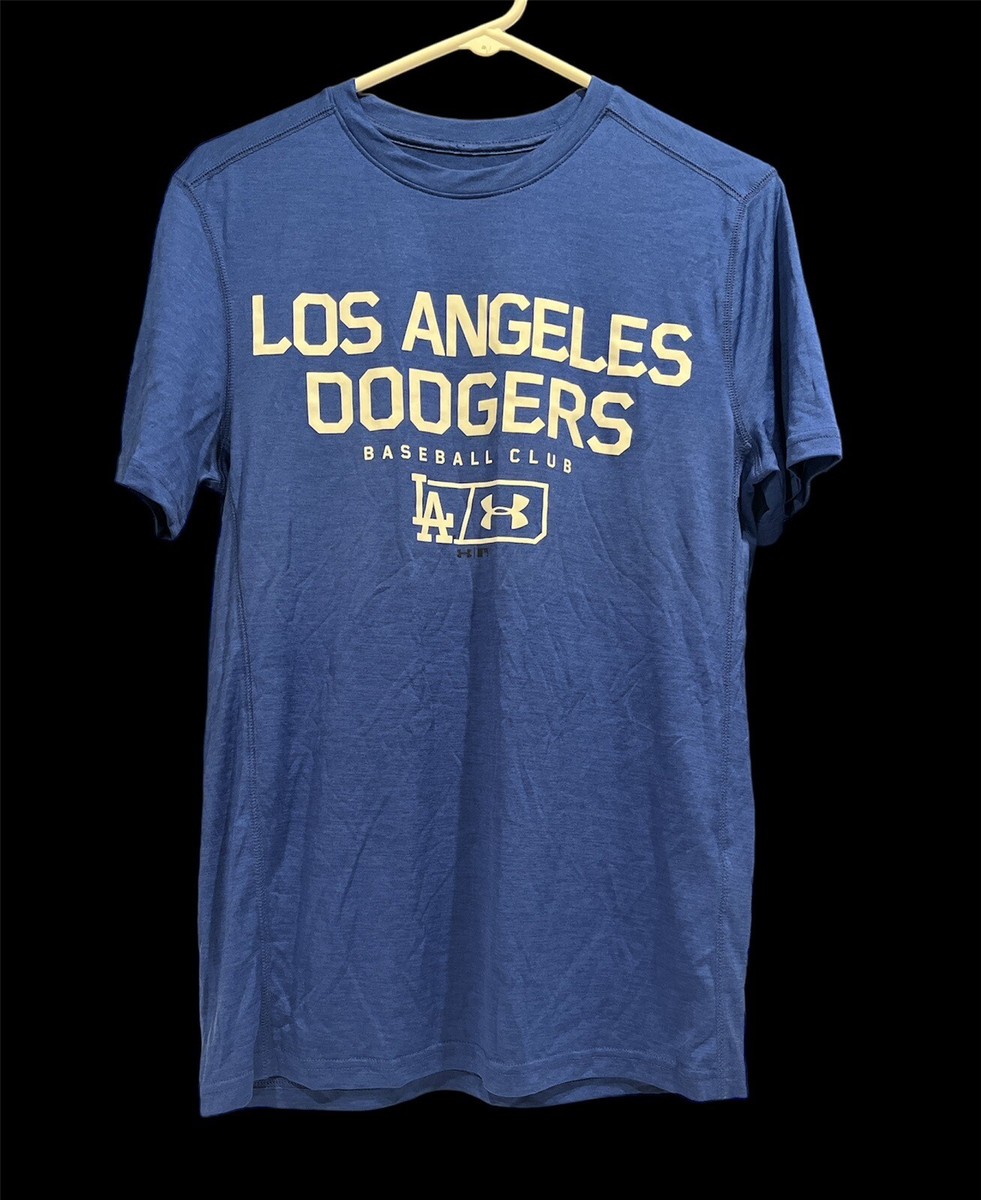 LA Dodgers RARE NOI Baseball Club Under Armour Heatgear Loose tee