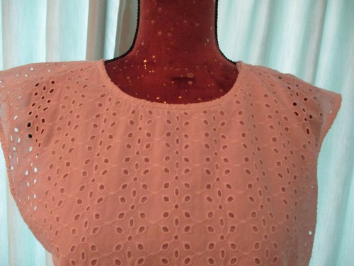 NEU weißes Kleid Gr. 38 NEU weiß EDC by ESPRIT Lochstickerei edel - Foto 5 di 11