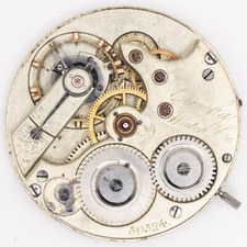 Eureka Agassiz 42.6 x 10.8 mm High Grade Swiss Antique Pocket Watch Movement