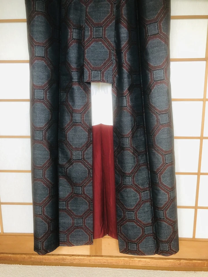 Kimono Japonés Hombre Mujer Alta Calidad Pura Seda Vintage Ropa Tradicional_96 Foto 4 de 4