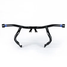 Front Engine Guard Crash Flat-out Bar For Harley Touring Road Street Gilde 14-25