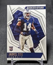 Jabril Cox Rookie Card RC 2021 Rookies & Stars Football #159 Dallas Cowboys. rookie card picture