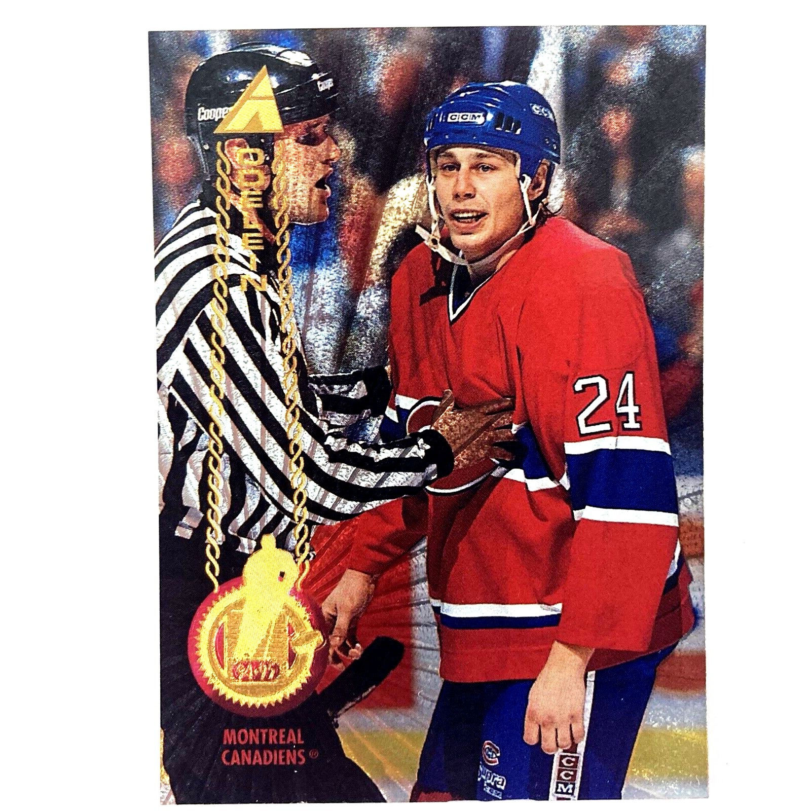 Lyle Odelein 1994-95 Pinnacle Rink Collection #132 Montreal Canadiens