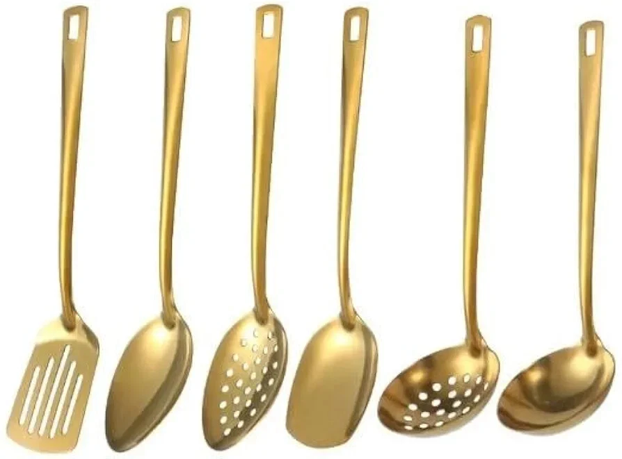Stainless Steel Colander Soup Ladle Hot Pot Kitchen Cooking Utensils