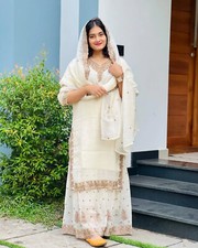 New Indian Pakistani Kurta Sharara Set Ready Made Stitched Party Wear Wedding