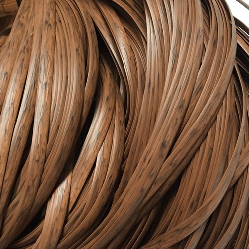 10M Brown Plastic Rattan Flat Ribbon Weave Cane Webbing Repair Chair Material - Picture 6 of 6