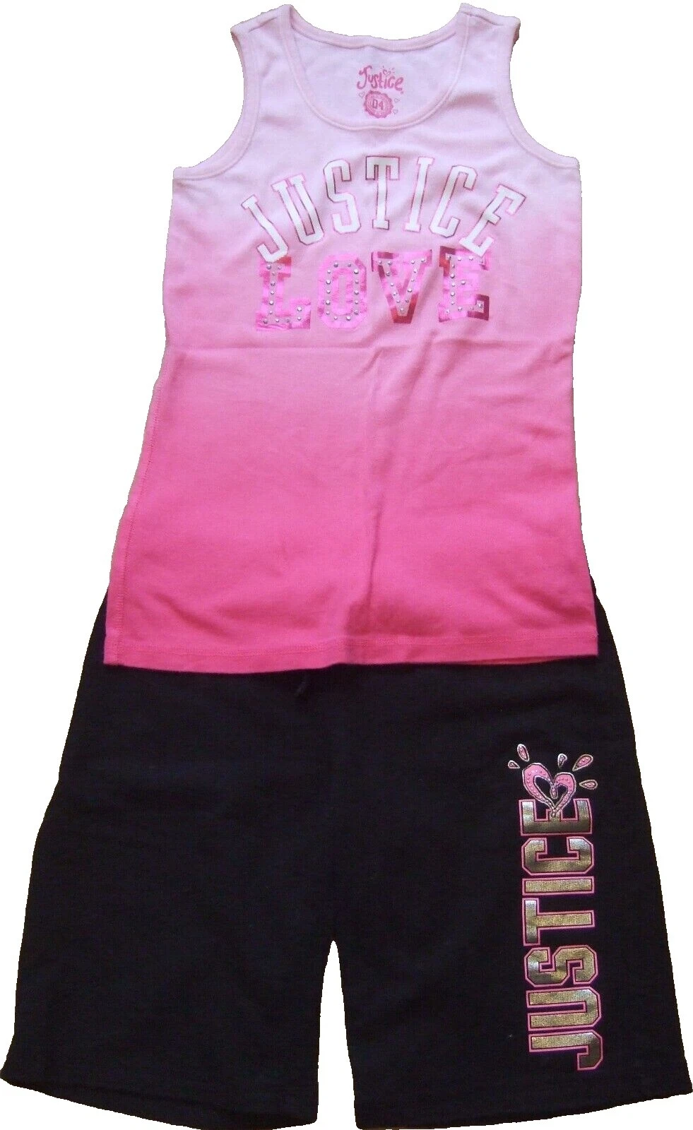 Justice 100% Algodón trajes y conjuntos para Niñas