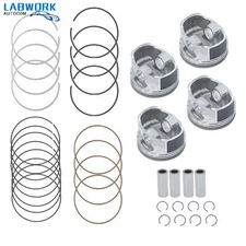 For Toyota Camry RAV4 Scion tC Lexus 2.4L 2007-2013 2AZFE Pistons & Rings Kit