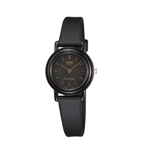 Casio Ladies Quartz Analogue watch LQ139 Resin Black Strap LQ139AMV