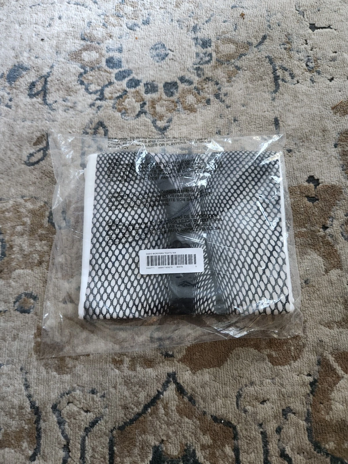 T shirt collants blanc Supreme Daido Moriyama   taille S