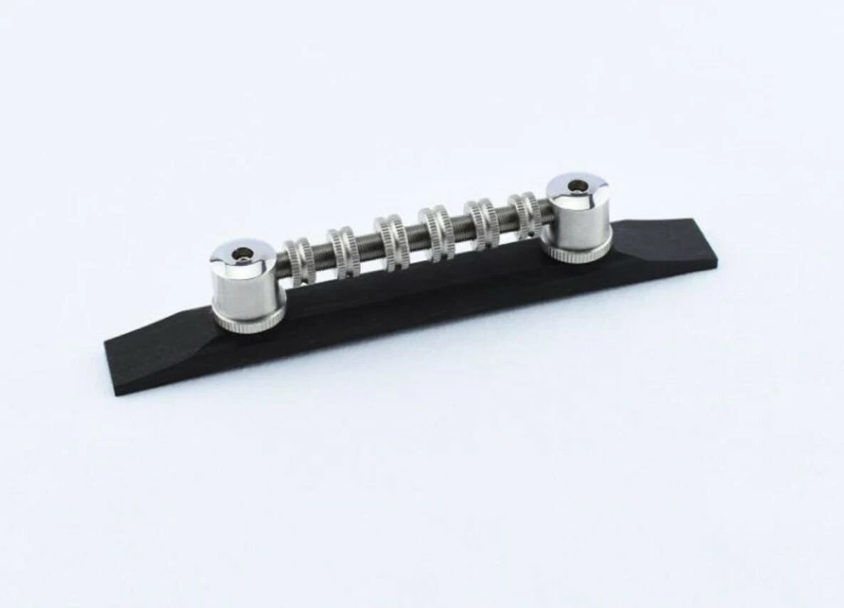 Gretsch Guitar Steel Space Control Adjustable Chrome Bridge Ebony