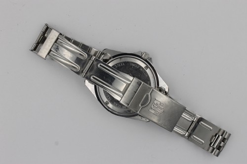 Tag Heuer 980.013 Mens 1000 Series Professional Watch Black Silver Jubilee Blue - Picture 8 of 14