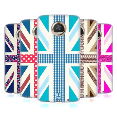HEAD CASE DESIGNS UNION JACK COLLECTION SOFT GEL CASE FOR MOTOROLA PHONES