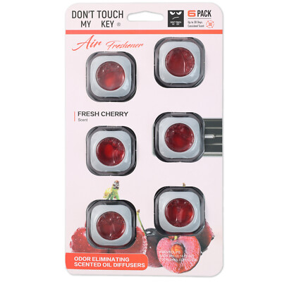 6x Car Vent Clip Air Freshener Aromatherapy Scent Diffuser Truck Odor Eliminator