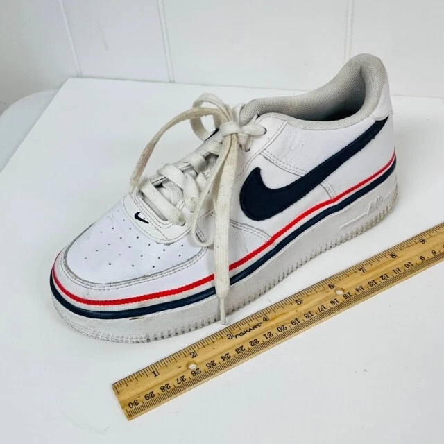 Nike Air Force 1 LV8 1 Low GS White Concord Ribbon White CW0984