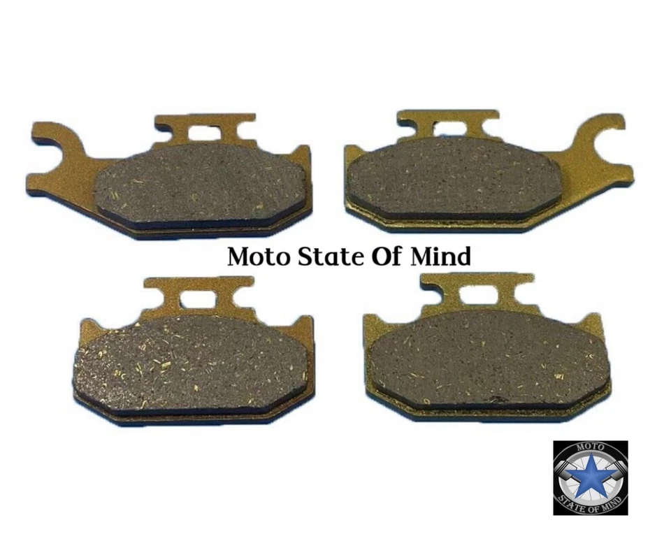 Can-Am Outlander 400、500、650、800 2004-2012 陶瓷前后刹车片套装 — 第 2/2 张图片