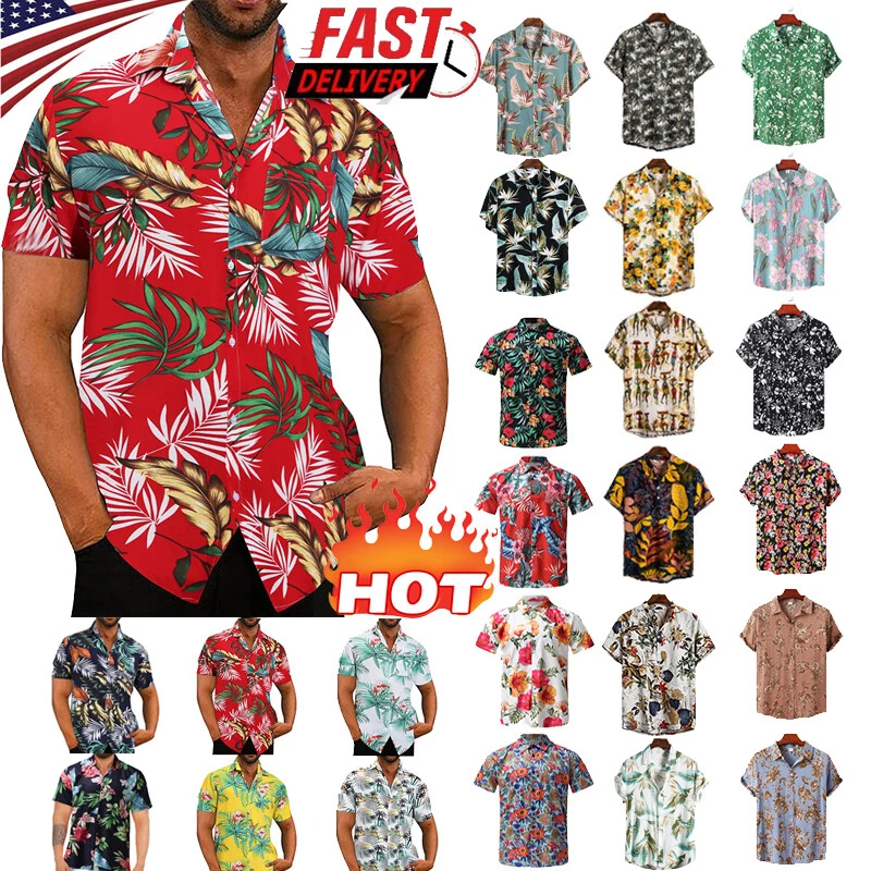 Hawaiian top casual attire