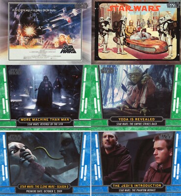 2017 Topps Star Wars 40th Anniversary - Base & Parallel Trading Cards - You Pick