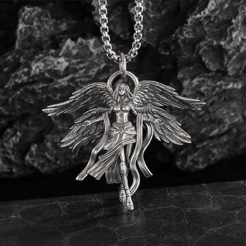 Heavenly Seraphim Jewelry Vintage Silvery Sexy Goddess Angel