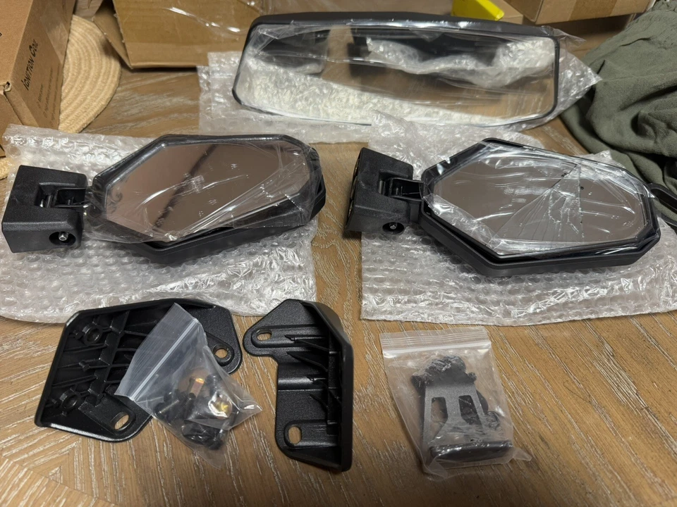 KEMIMOTO UTV Side and Center Mirror For Can Am Maverick Trail Sport MAX 2017-23 - Image 4 of 4