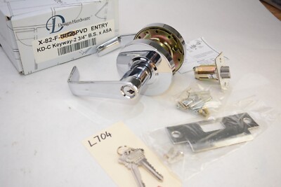 Design Hardware X-82-F Lever Lockset, Entry/Office Function, Heavy-Duty Grade-1,