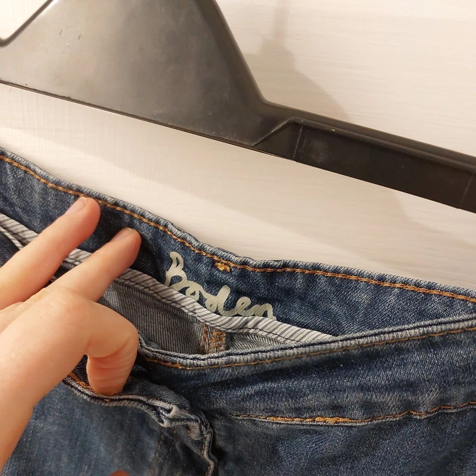 Boden Knee Length Denim Skirt Size 22L Pockets — 第 3/4 张图片