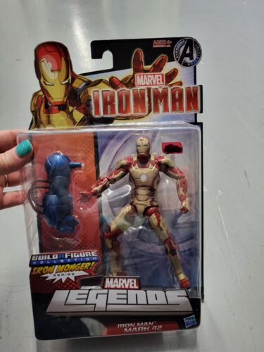 Marvel Legends, IRON MAN, MARK 42, Iron Monger BAF Wave Hasbro, Nuovo con scatola - Foto 1 di 4