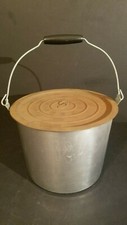 Vintage EKCO 11" Diameter X 8" Tall Aluminum Pot With Lid And Handle