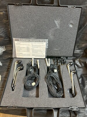 Lexicon MC-12 - MC-12HD Calibration Microphone Kit for Room EQ with User Guide