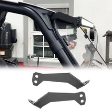 Roof 30"-32" LED Light Bar Brackets For Polaris RZR 900 XP 1000 XP Turbo 2014-23