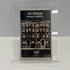 Led Zeppelin Physical Graffiti Rock Cassette Album CS 2-200 Double Play