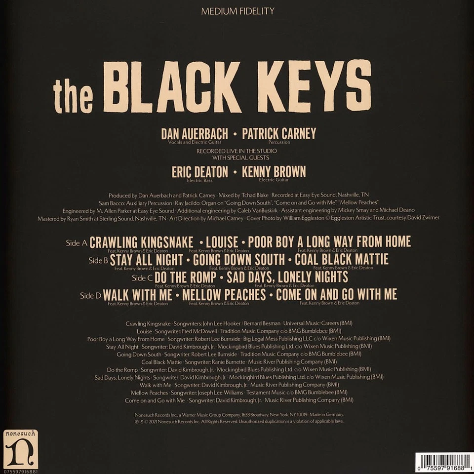 The Black Keys - Delta Kream Black Vinyl Edition (2021 - EU - Original) - Bild 2 von 3