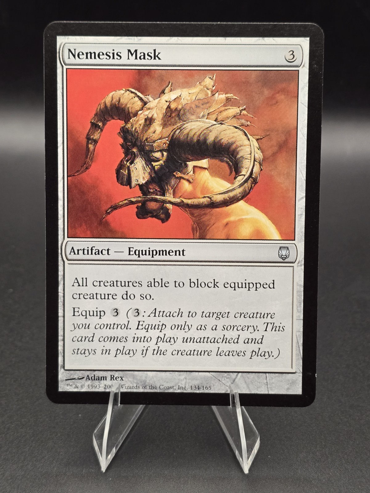 Magic the Gathering - Nemesis Mask – Darksteel– Near Mint – MTG