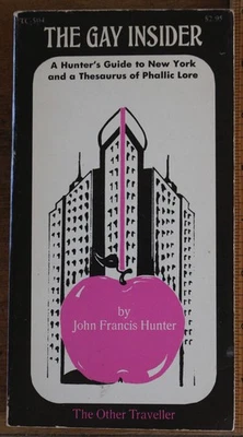 The Gay Insider, 1971, JF Hunter, 1st ed, 2nd printing, The Other Traveler, NYC - Bild 1 von 4