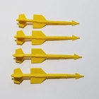 GI Joe Conquest X-30 Jet Missile Set of 4 Vehicle Part ARAH 1986