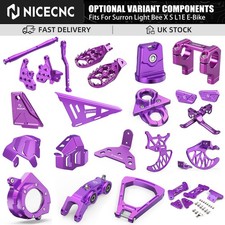 Fit SUR RON Foot Peg Support Brace Brake Lever For Surron Light Bee X S Purple