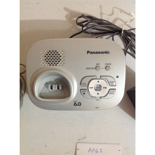 Panasonic KX-TG6321S Cordless Phone Base and Handset (1) - Picture 11 of 12