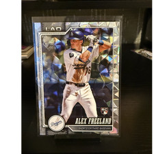 Topps Series 1 2026 Alex Freeland RC Diamante Foil Dodgers #74 Baseball Card