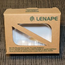 New White Porcelain Soap Dish Holder Art Deco Tile-in Lenape Pro Series Bathroom
