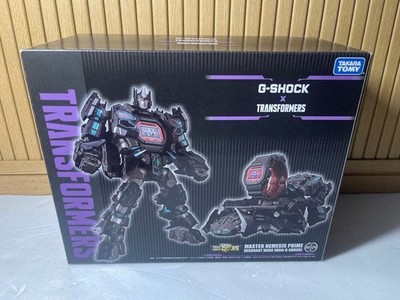 Transformers Master Nemesis Prime Limited Edition G-Shock nur Figur Neu