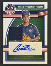 2023 USA Baseball Stars & Stripes Christopher Reali Auto Relic Card #ADPS-CR