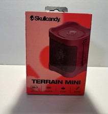 Skullcandy Terrain Mini Wireless Bluetooth Speaker Red New In Box