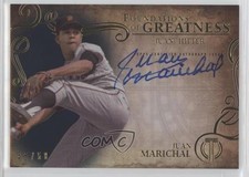 2015 Topps Tribute Foundations of Greatness Black /50 Juan Marichal Auto HOF 0b0