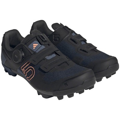 Women's Kestrel BOA Mountain Clipless Shoes - Black/Coral Fusion - 7.5 HQ6031-7-
