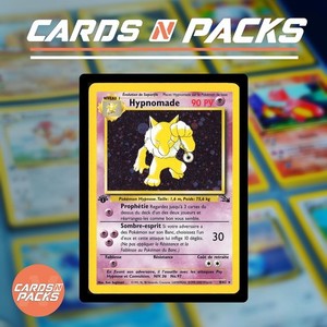 Carte Pokemon Hypnomade 8/62 HOLO Fossile Edition 1 NM