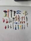 Vintage Lot Of 1980s TMNT And G.I. Joe, He Man Miscellaneous Weapons Accessories