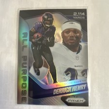 2025 Panini Prizm All Purpose Insert Hologram Derrick Henry #2 Ravens